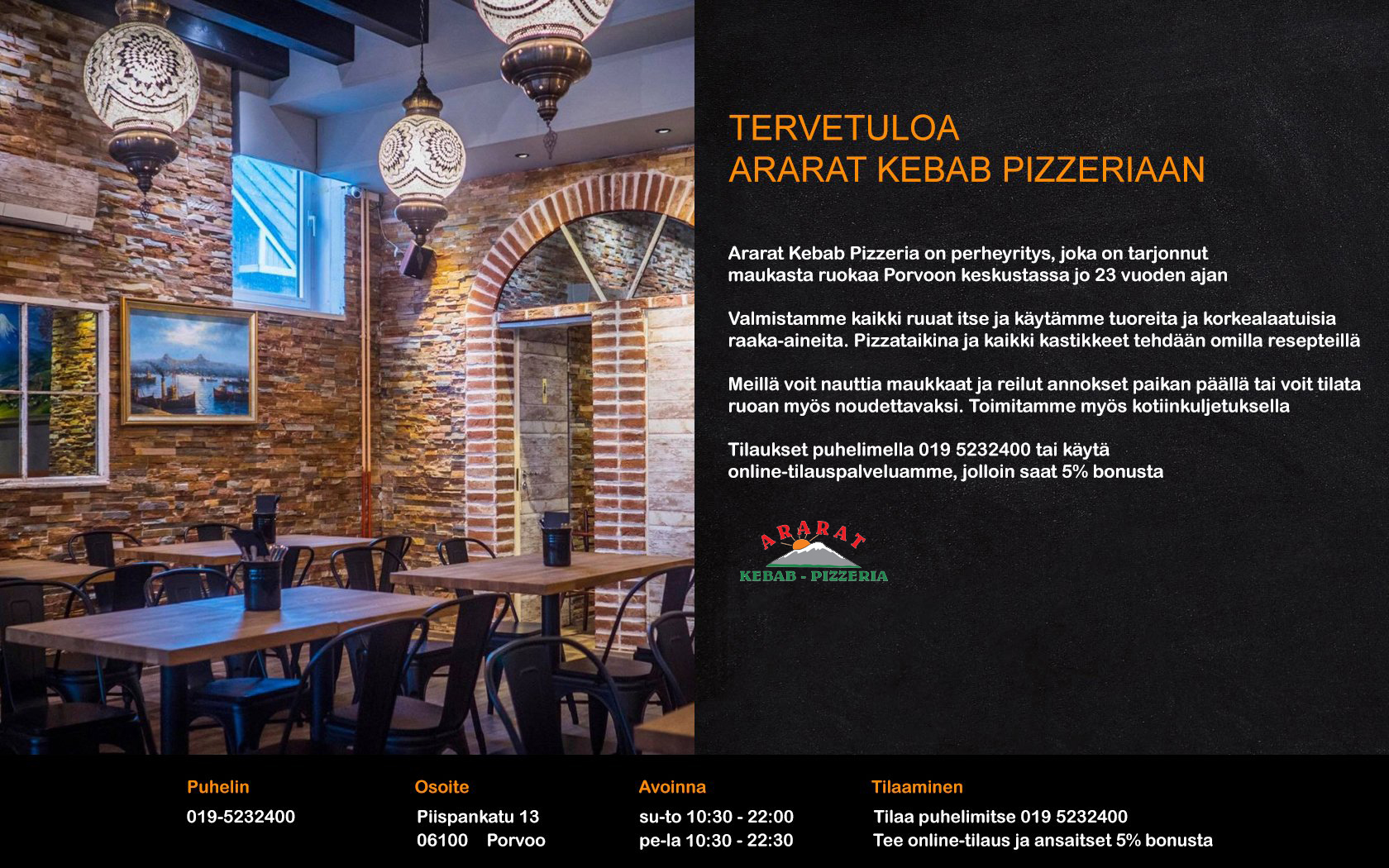 Porvoon Ararat Kebab Pizzeria